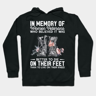 Women Veteran Memory T Shirt, Veteran Shirts, Gifts Ideas For Veteran Day Hoodie